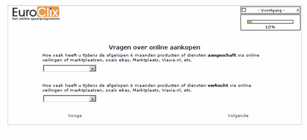 eenvoudige layout - dropdown